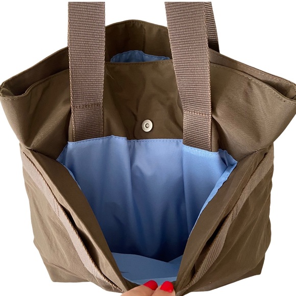 EUC Baggallini Special Edition Brown Nylon Tote - Picture 7 of 10